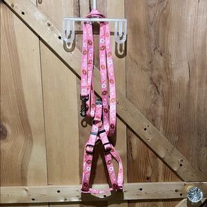Pink Doughnut, and Stars  Dog Harness